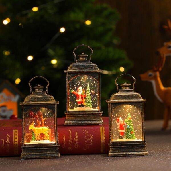 Glowing Santa Claus Tabletop Ornament - Image 3