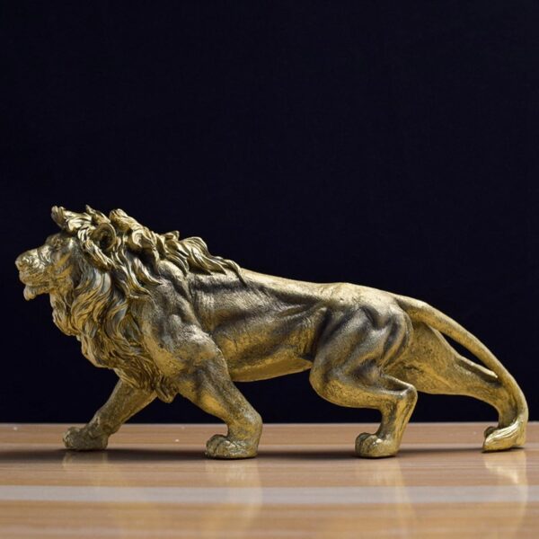 Lion Resin Craft Figurine - Image 4