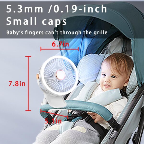 Desktop Standing Mini Electric Fan - Image 6