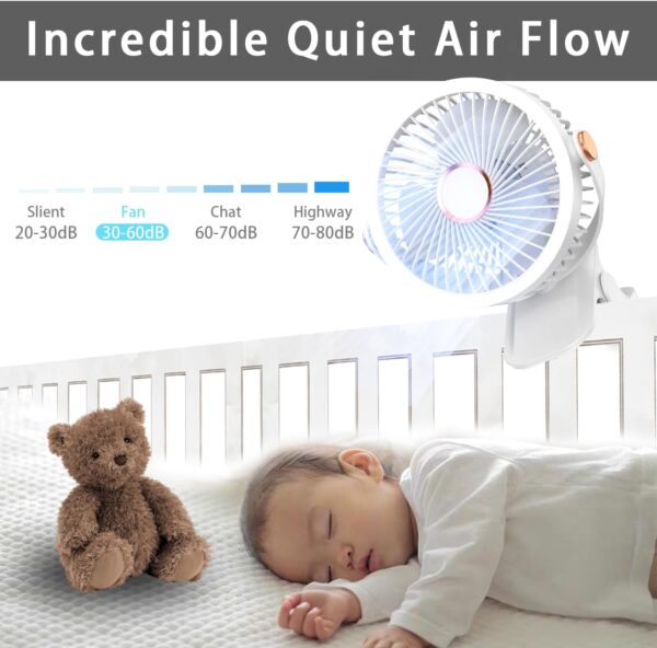 Desktop Standing Mini Electric Fan - Image 2