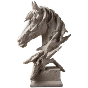 Horse Head Figurine