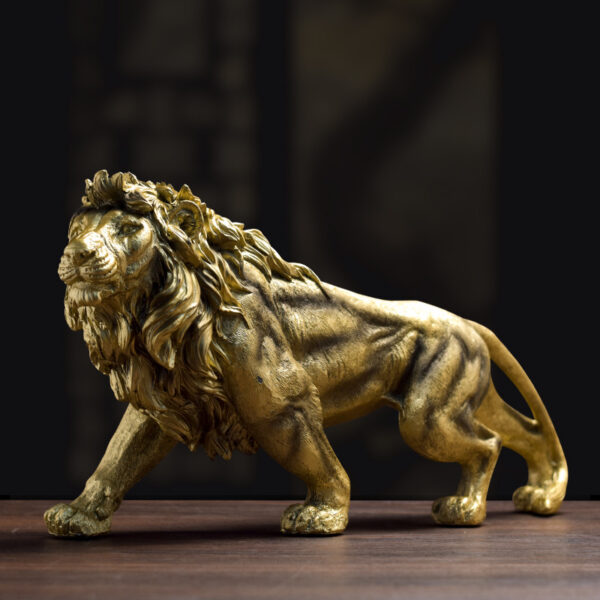 Lion Resin Craft Figurine - Image 2