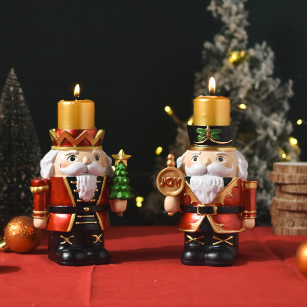 Nutcracker Candle Holder Ornament - Image 7