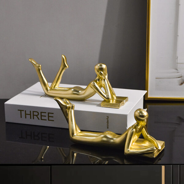 Abstract Resin Art Figurine - Image 4