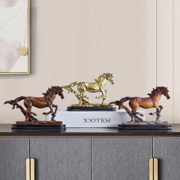 Horse Resin Craft Figurine - Image 3