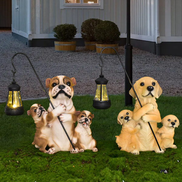 Lifelike Dog Resin Figurine - Image 4