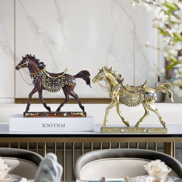 Horse Resin Craft Figurine - Image 4