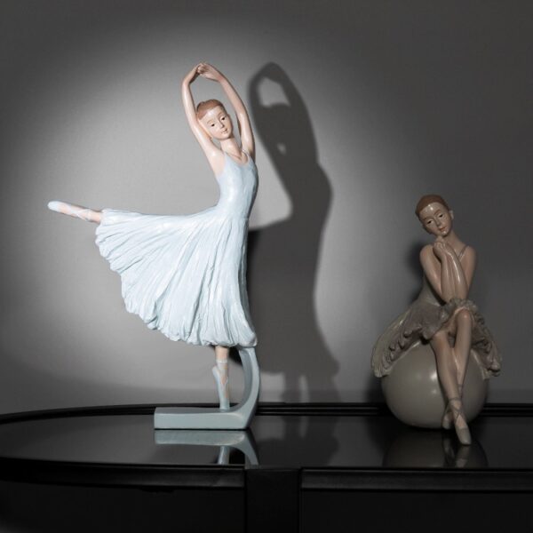 Creative Ballet Girl Figurine - Image 4