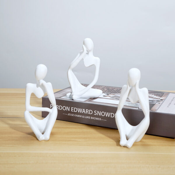 Deep in Thought Resin Figurine - Image 2