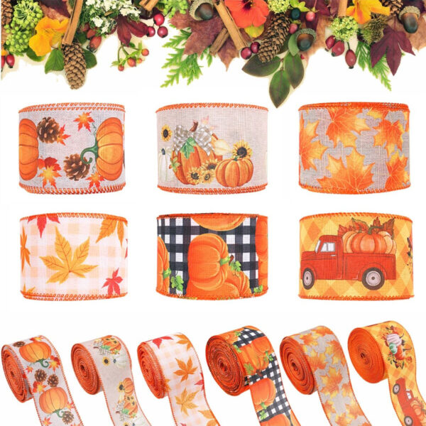 Thanksgiving Ribbon for Festive Decoration - Image 6