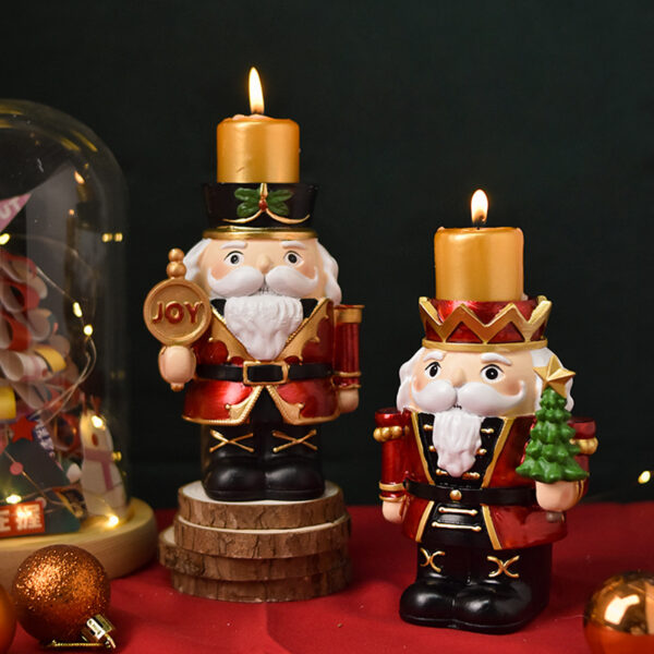 Nutcracker Candle Holder Ornament - Image 5