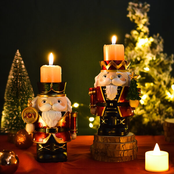 Nutcracker Candle Holder Ornament - Image 6