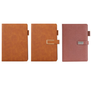 Thickened Faux Leather Buckle Notebook