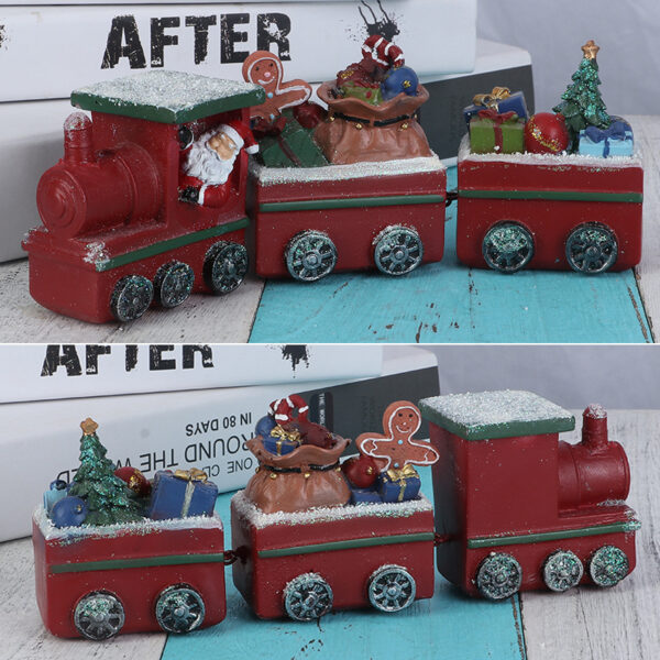 Christmas Train Decoration Ornament - Image 5