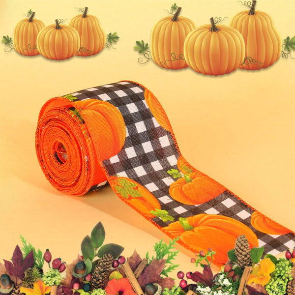 Thanksgiving Ribbon for Festive Decoration - Image 3