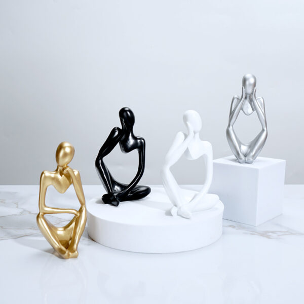 Deep in Thought Resin Figurine - Image 4