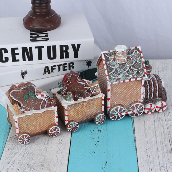 Christmas Train Decoration Ornament - Image 3