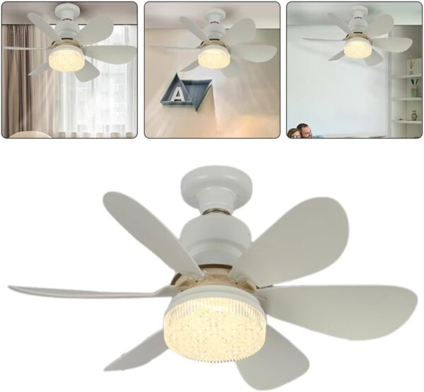 Ceiling Fan with Light and Remote Control - Image 2
