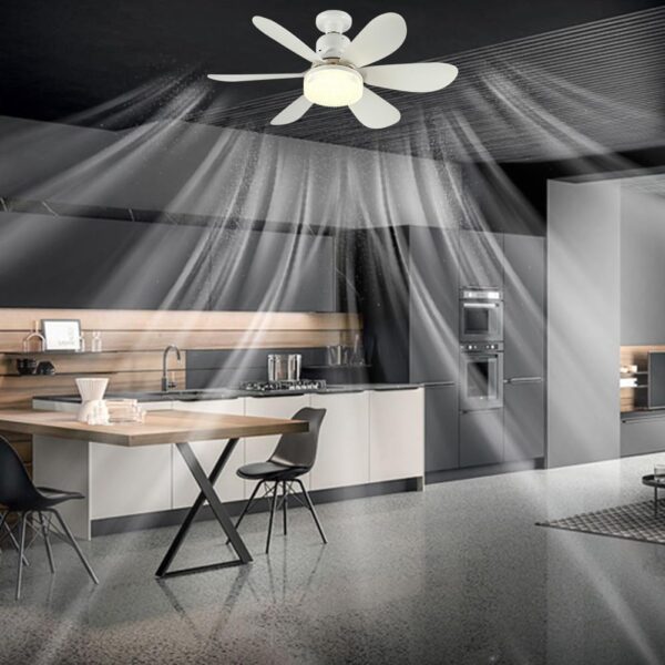 Ceiling Fan with Light and Remote Control - Image 3