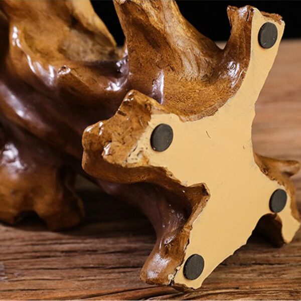 Creative Lifelike Animal Head Resin Figurine - Image 7