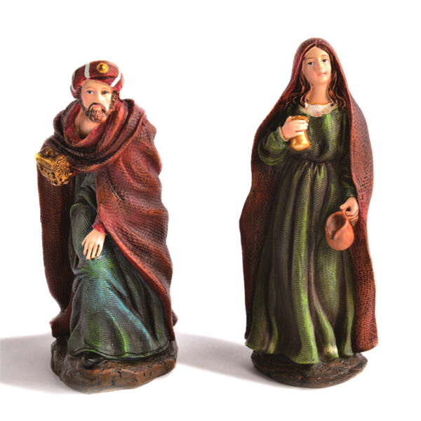 Resin Wise Man and Shepherd - Image 5