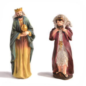 Resin Wise Man and Shepherd