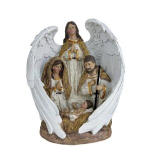 Angel Nativity Scene Figurine Set