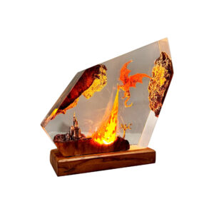 Fire Dragon Movie-Inspired Night Light