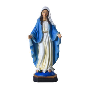 Virgin Mary Resin Figurine for Home or Church Décor