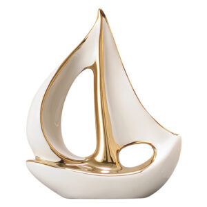Smooth Sailing Ship Wine Cabinet Decor Figurine
