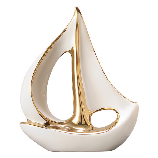 Smooth Sailing Ship Wine Cabinet Decor Figurine