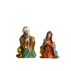 Nativity Scene Desktop Figurine Set