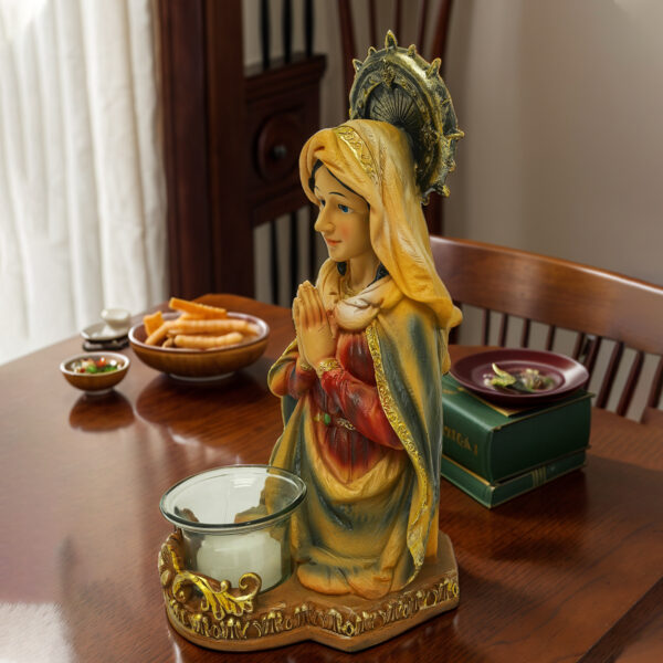 Virgin Mary Desktop Figurine - Image 3