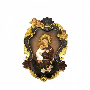 Saint Anthony with Infant Jesus Wall Plaque
