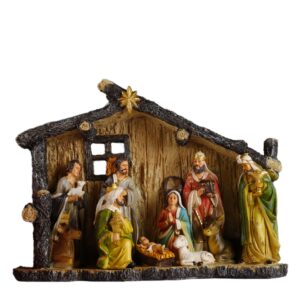 Manger Birth of Jesus Figurines