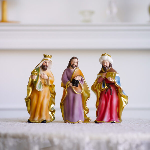 Nativity Scene Desktop Figurine Set - Image 5