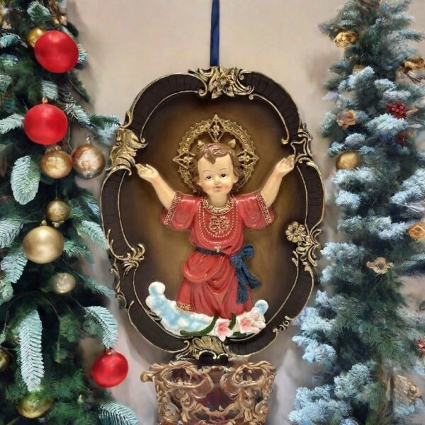 Divine Infant Jesus Wall Plaque - Image 3