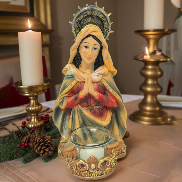 Virgin Mary Desktop Figurine - Image 4