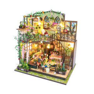 DIY Miniature Dollhouse Kit – Handmade Tiny House Craft