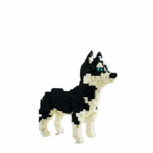 DIY Mini Block Pet Dog Building Kit