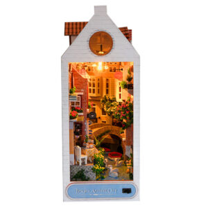 Forest of Fireflies Book Nook DIY Wooden 3D Miniature Kit