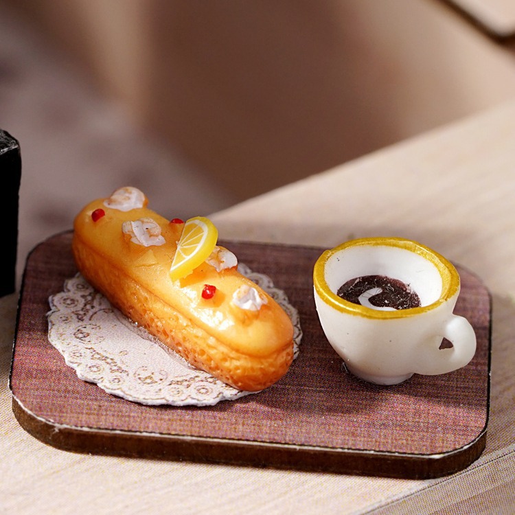 DIY Wooden Miniature Café Kit – 3D Coffee Shop House Model for Adults, Handcrafted Assembly Kit - Image 3