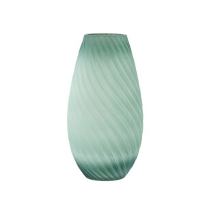 Luxury Matte Glass Vase for Fresh Flowers, Water Planting, and Home Decoration
